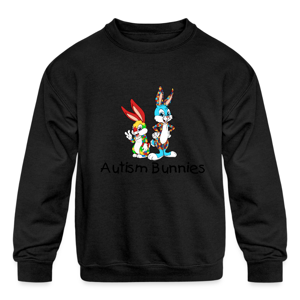 Autism Awareness Crew - black