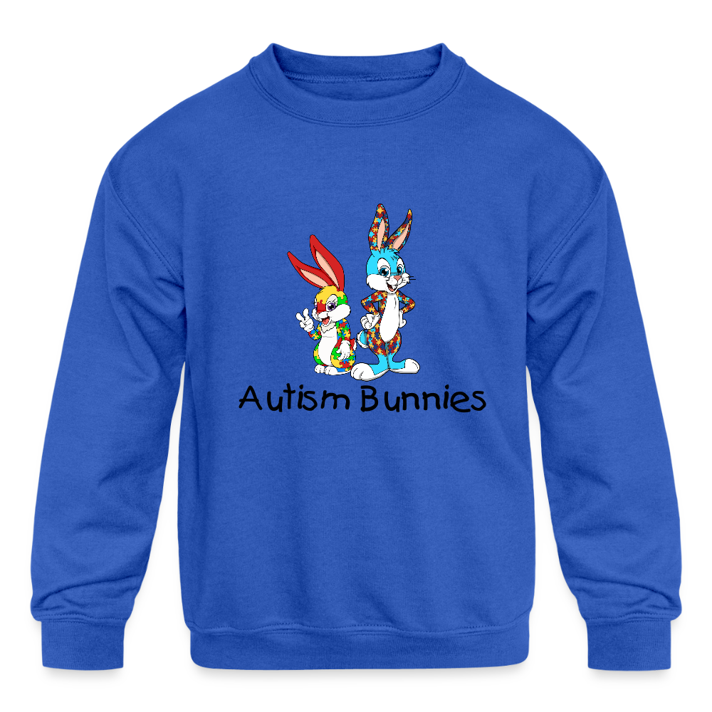 Autism Awareness Crew - royal blue