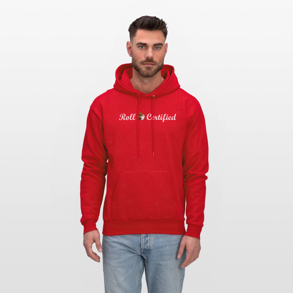 Gildan Heavy Blend Adult Zip Hoodie - red