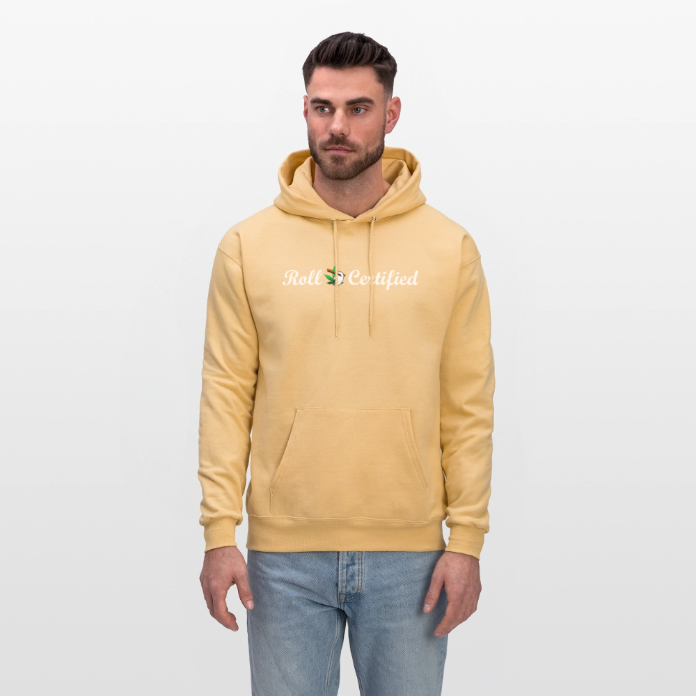 Gildan Heavy Blend Adult Zip Hoodie - light gold 