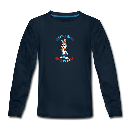 Kids' Premium Long Sleeve T-Shirt - deep navy